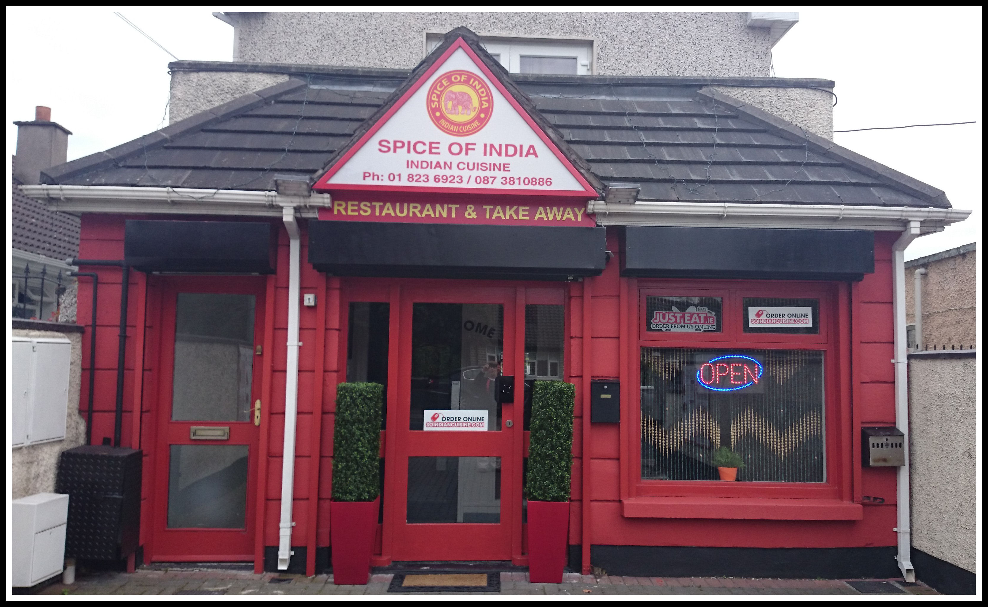 Spice Of India Restaurant, Clonsilla, Tel - 01 823 6923