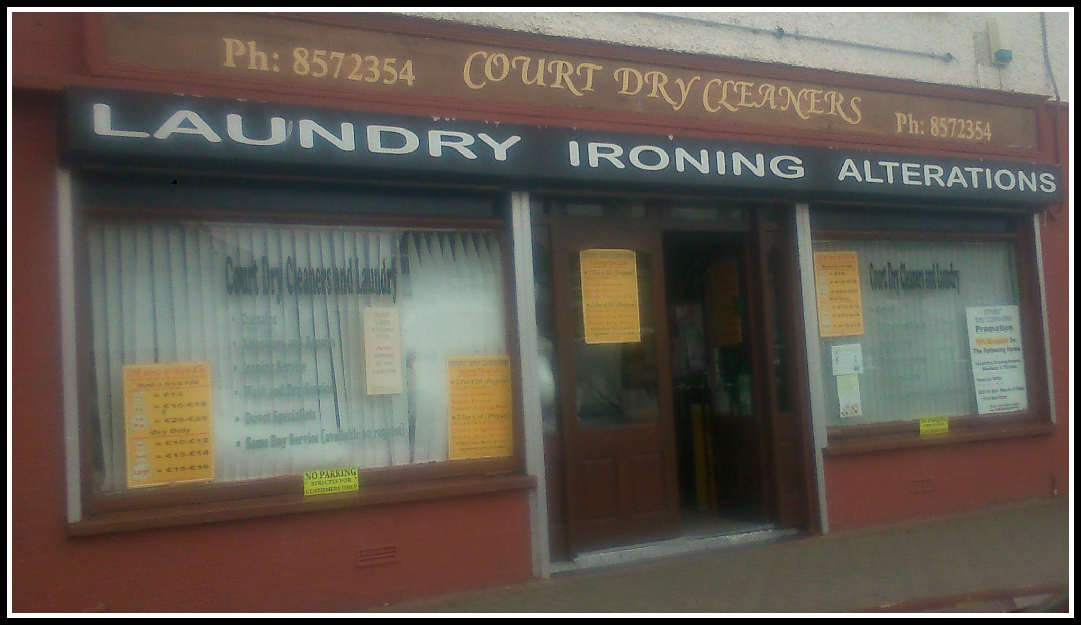 Court Dry Cleaners, Glasnevin, D11 - Tel: 01 857 2354