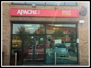 Apache Pizza, Blanchardstown, Dublin 15 - Tel: 01 822 8888