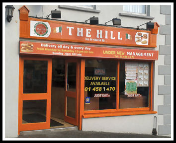 The Hill Takeaway, Leixlip - Tel: 01 458 1470