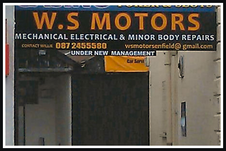 W S Motors, Main St, Enfield - Tel: 087 245 5580